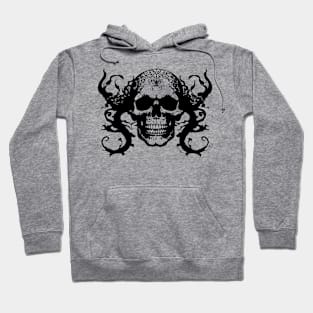 gothic skull Hoodie